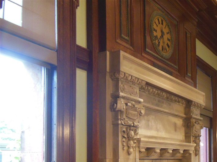 Reading Room Fireplace Nyack