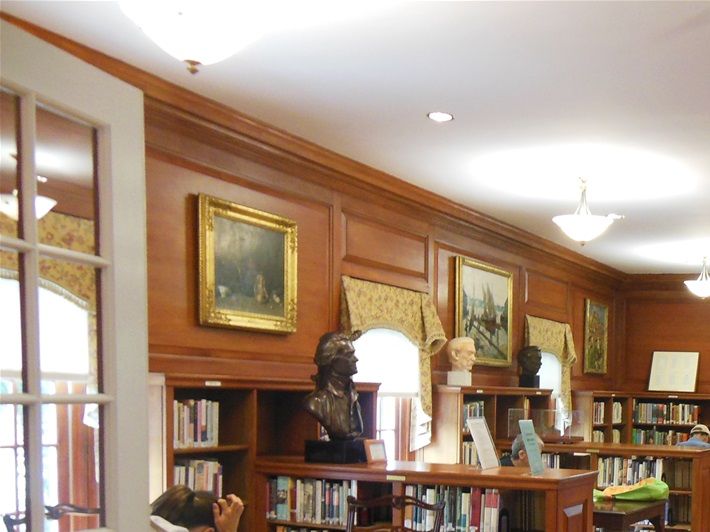 Multiple beautiful reading rooms, Bronxville NY