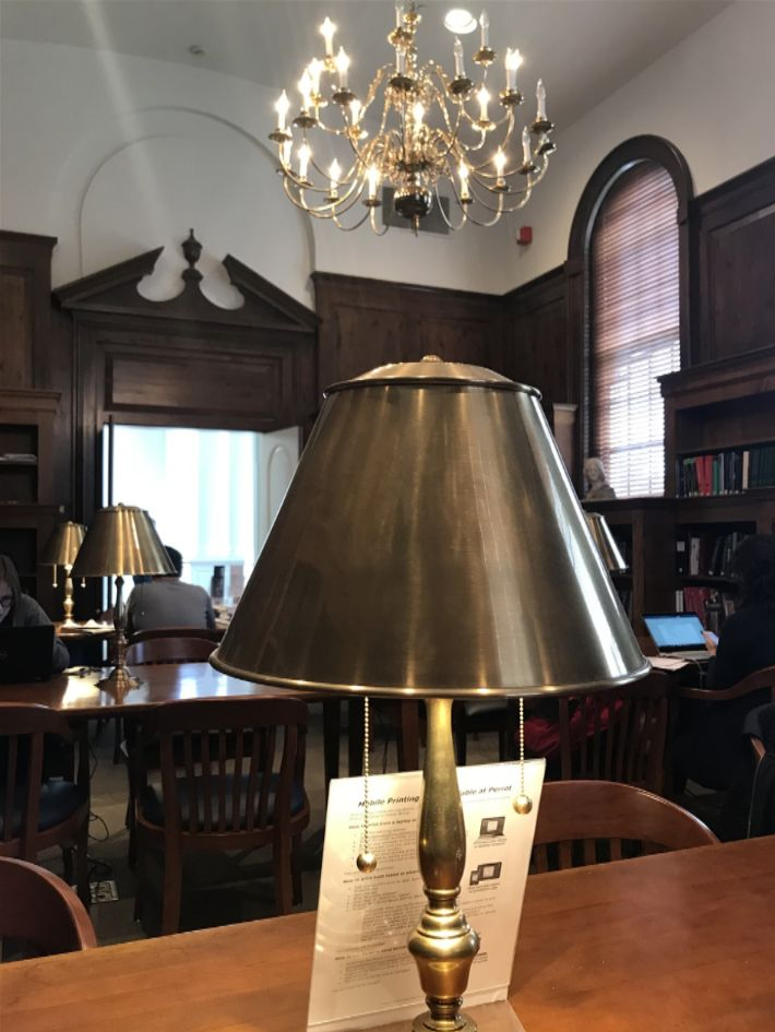 Beautiful!  Stunning library  lamps on every table, Old Greenwich, CT